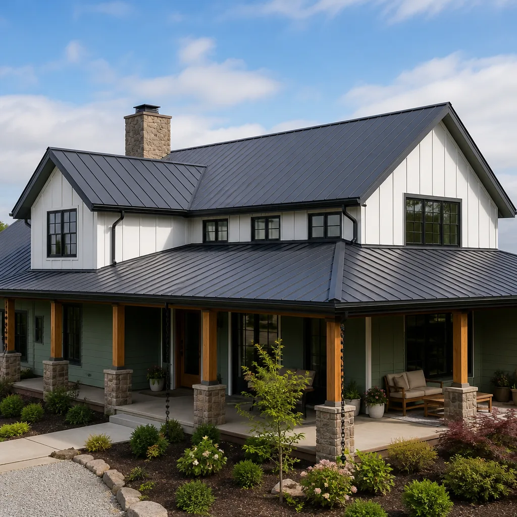 Metal roofing